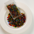 Preciosa Seed beads, Glaseffekt 19691 Rainbow，ca. 2 mm, 10/0, ca. 10G, 1 æske