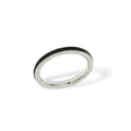 Plain Zirkonia Ring Steel