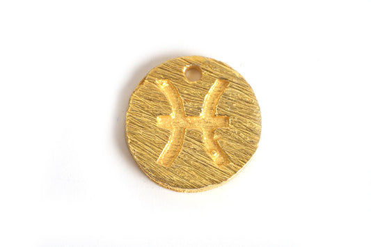 Stjernetegn, fisk, 12 mm, FG, 1 stk.