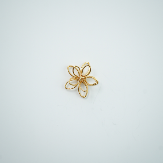 Vedhæng,Sløjfe, FG, ca. 15.7x5 mm. 2stk.
