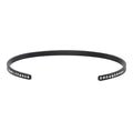 Zirkonia Bangle Black