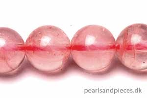 Rose Quartz, rund, 16 mm, 1 streng