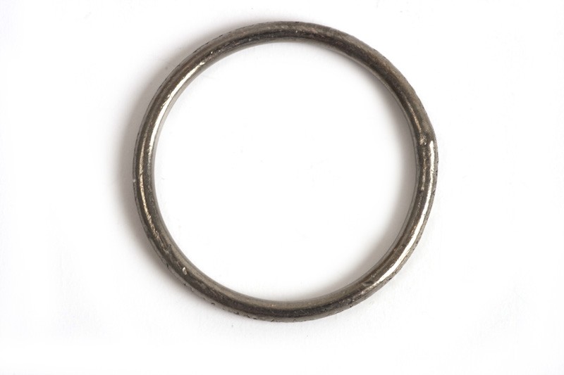 Børstet ring, 1,2 mm, indv. ca. 14 mm, BP, 2 stk.