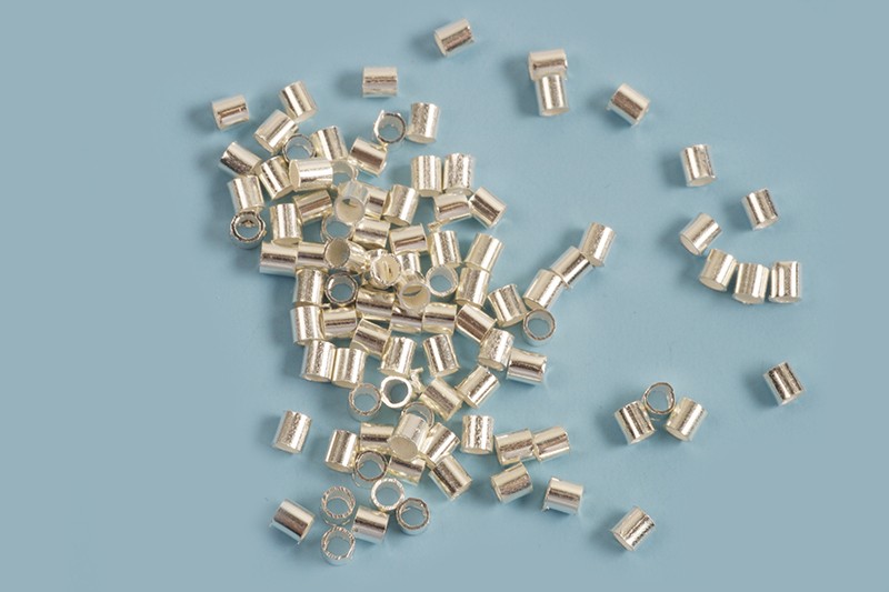 Klemøjer Klemøjer, tube, 2x2 mm, FS, ca. 100 stk.