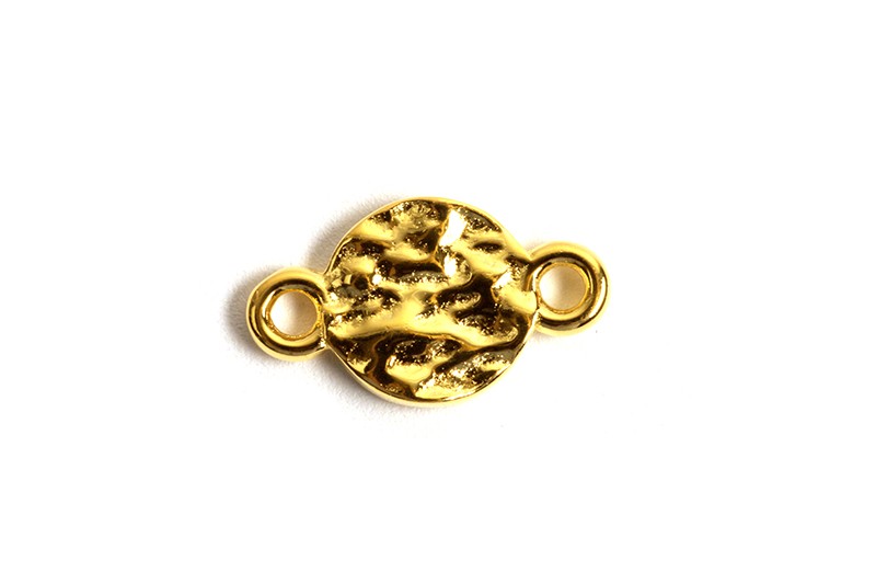Vedhæng, banket, link, 5,5x9,5 mm, FG 925s, 1 stk.