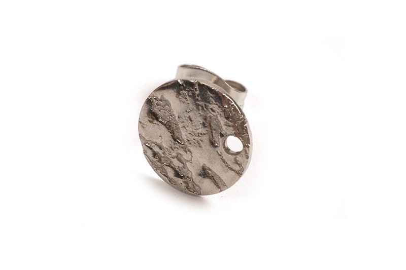 Ørestikker m/tekstur, 10 mm, rustfrit stål, vandfast, 1 par