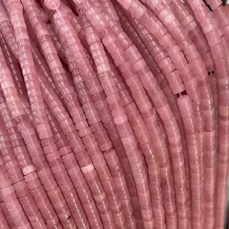 Tourmalin , 4.2x2.5mm hjul, hel streng 38cm