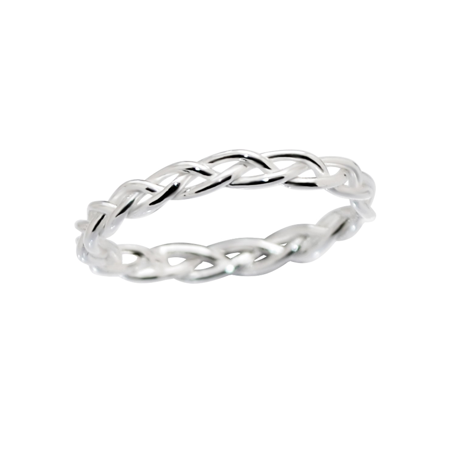 Braided Ring Silver