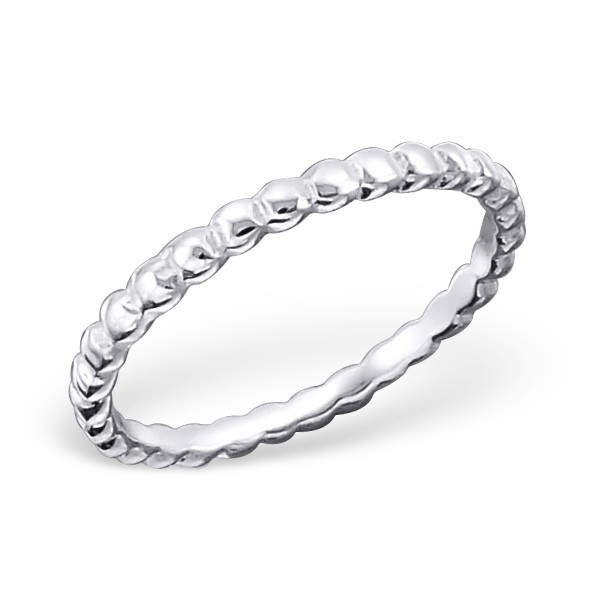 Bubbles Ring Silver