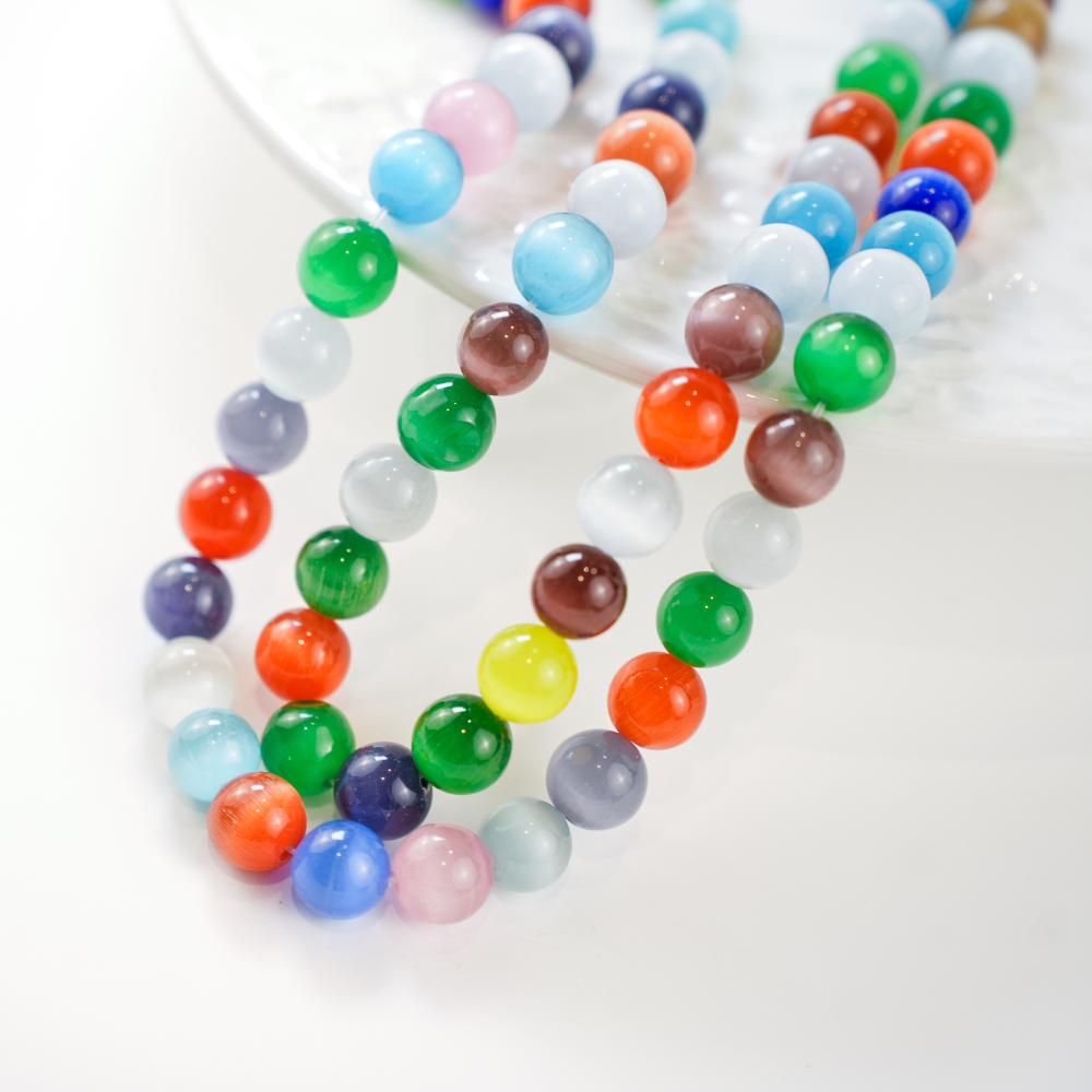 Cat Eye,12mm/36cm，Hel Streng - Mix
