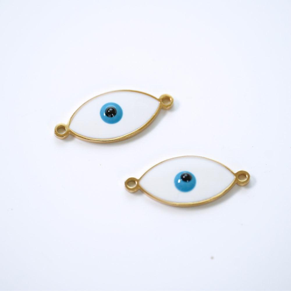 Emaljeret Vedhæng,FG,9*22mm,1 stk.‌