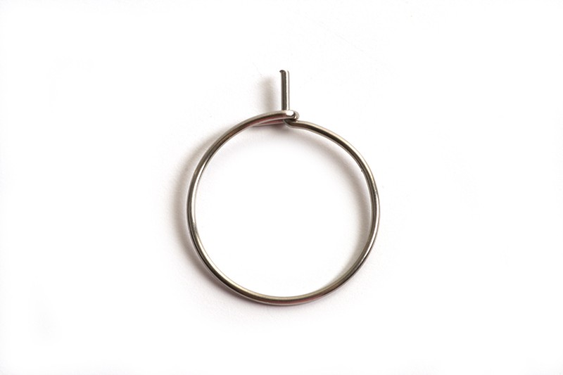 Creol, 15x0,7 mm, rustfrit stål, 2 par