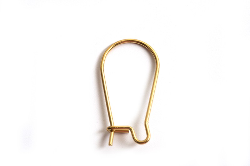 Ørebøjle, FG rustfrit stål, 20x10 mm, 1 par