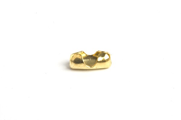Lås til kuglekæde, 5x2,5x2 mm, FG, 10 stk.