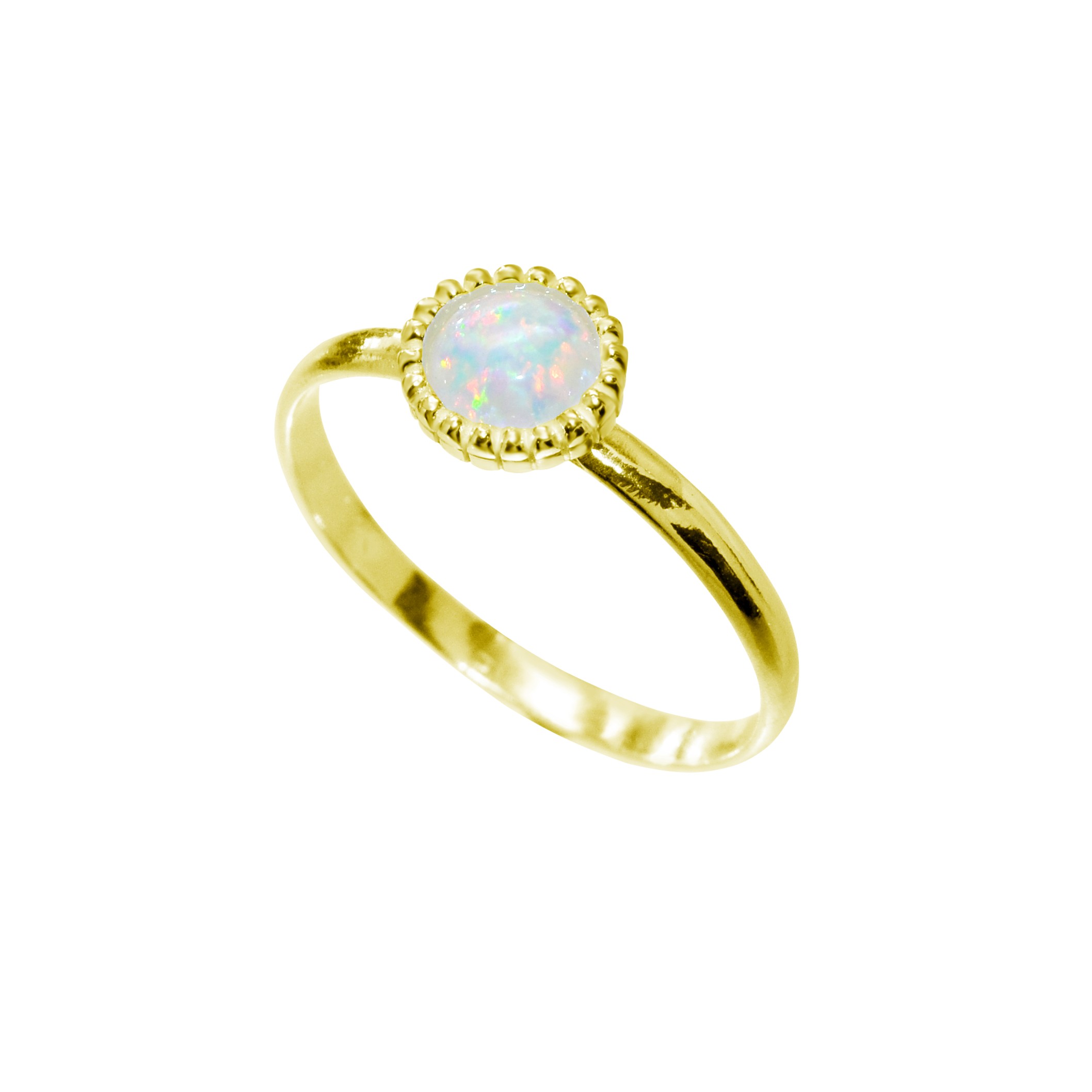 Opal Ring Gold