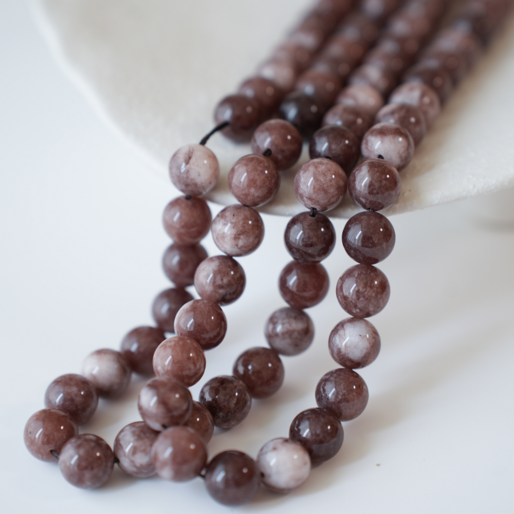 Persisk jade，8mm/37cm,hel streng