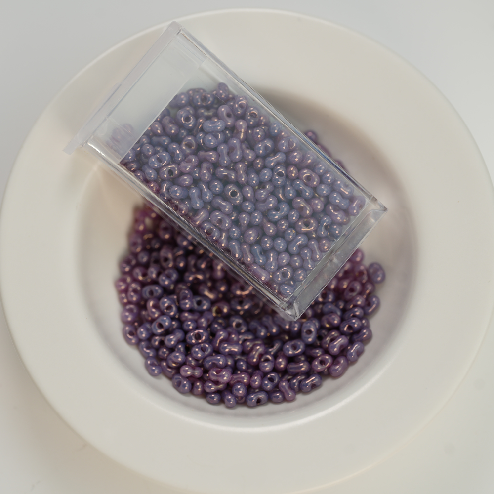 PRECIOSA Jordnød Beads,P3006，ca. 2*4mm, ca. 10G, 1 æske