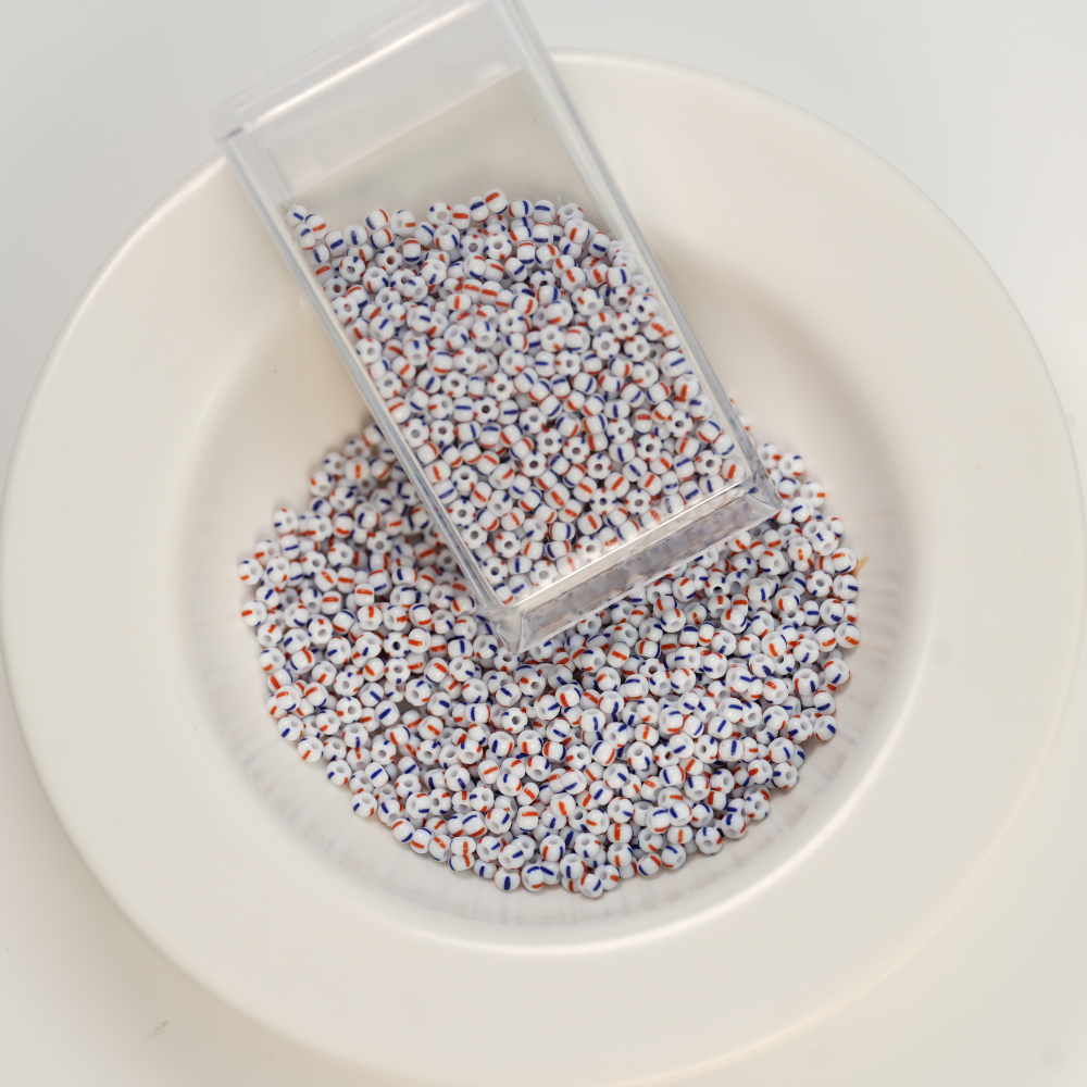 Preciosa Seed beads, 03930，ca. 1.6 mm, 11/0, ca. 10G, 1 æske