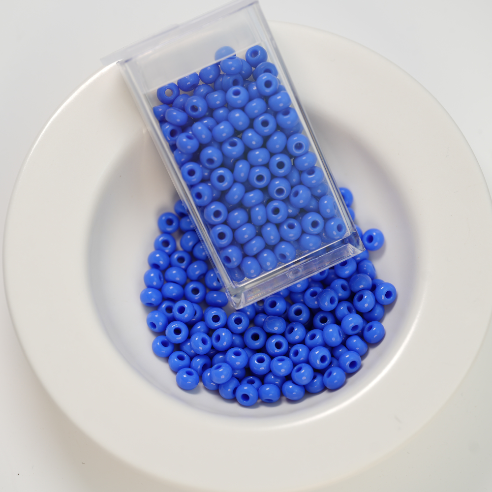 Preciosa Seed beads, 33040，ca. 4mm, 6/0, ca. 10G, 1 æske