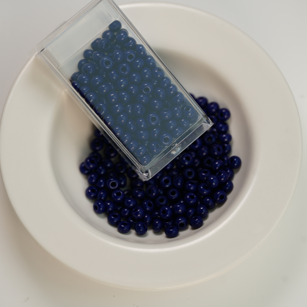 Preciosa Seed beads, 33070，ca. 4mm, 6/0, ca. 10G, 1 æske