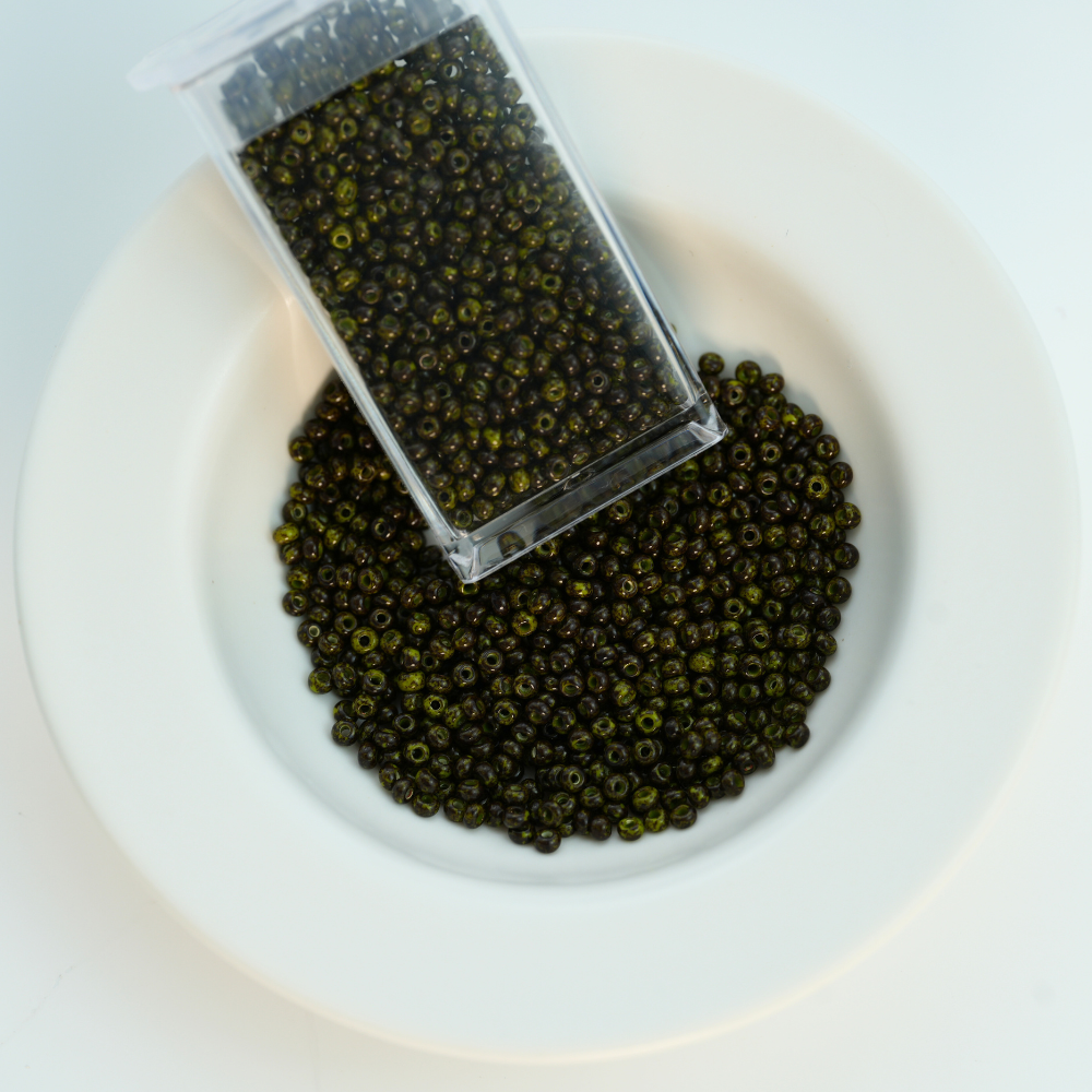 Preciosa Seed beads,59943，ca. 2 mm, 10/0, ca. 10G, 1 æske