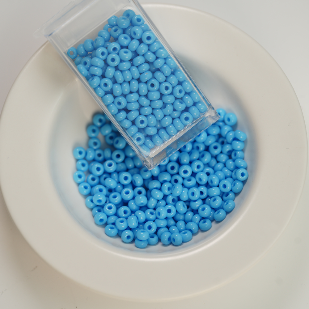 Preciosa Seed beads, 63020，ca. 4mm, 6/0, ca. 10G, 1 æske