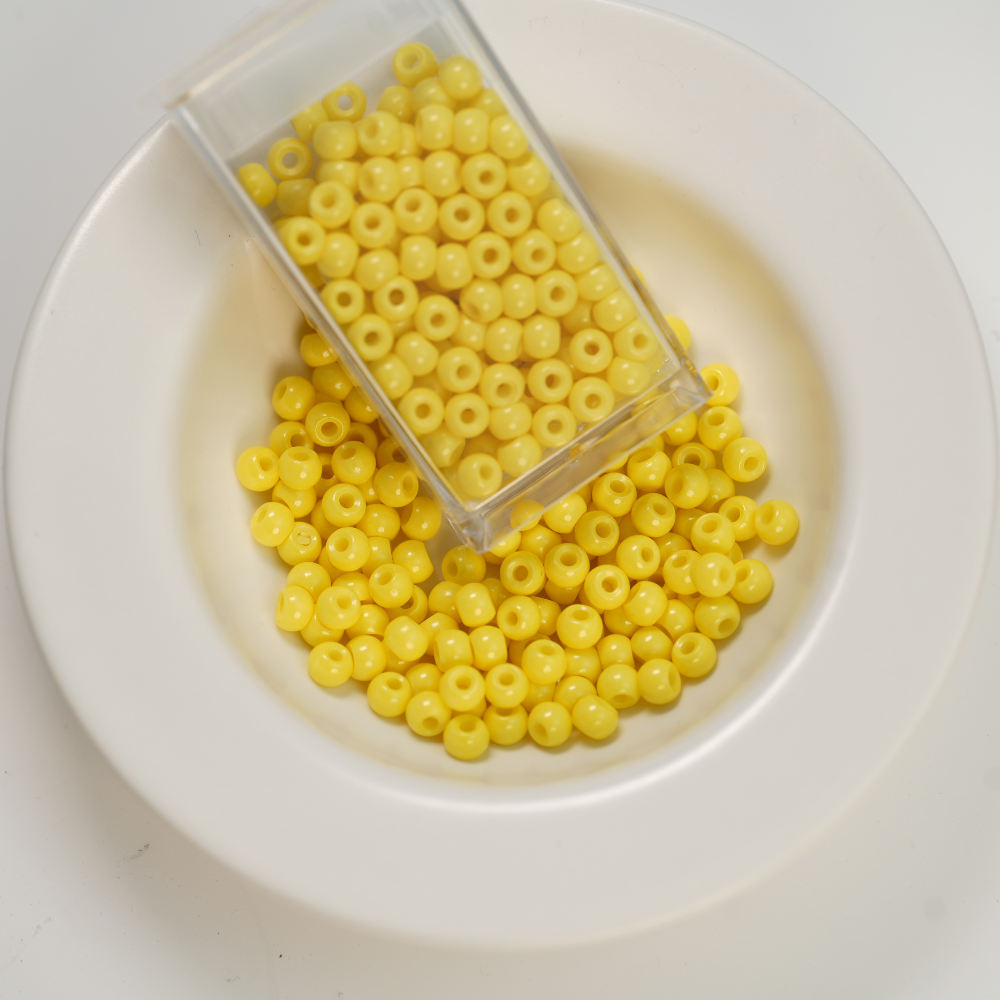 Preciosa Seed beads, 83110，ca. 4mm, 6/0, ca. 10G, 1 æske