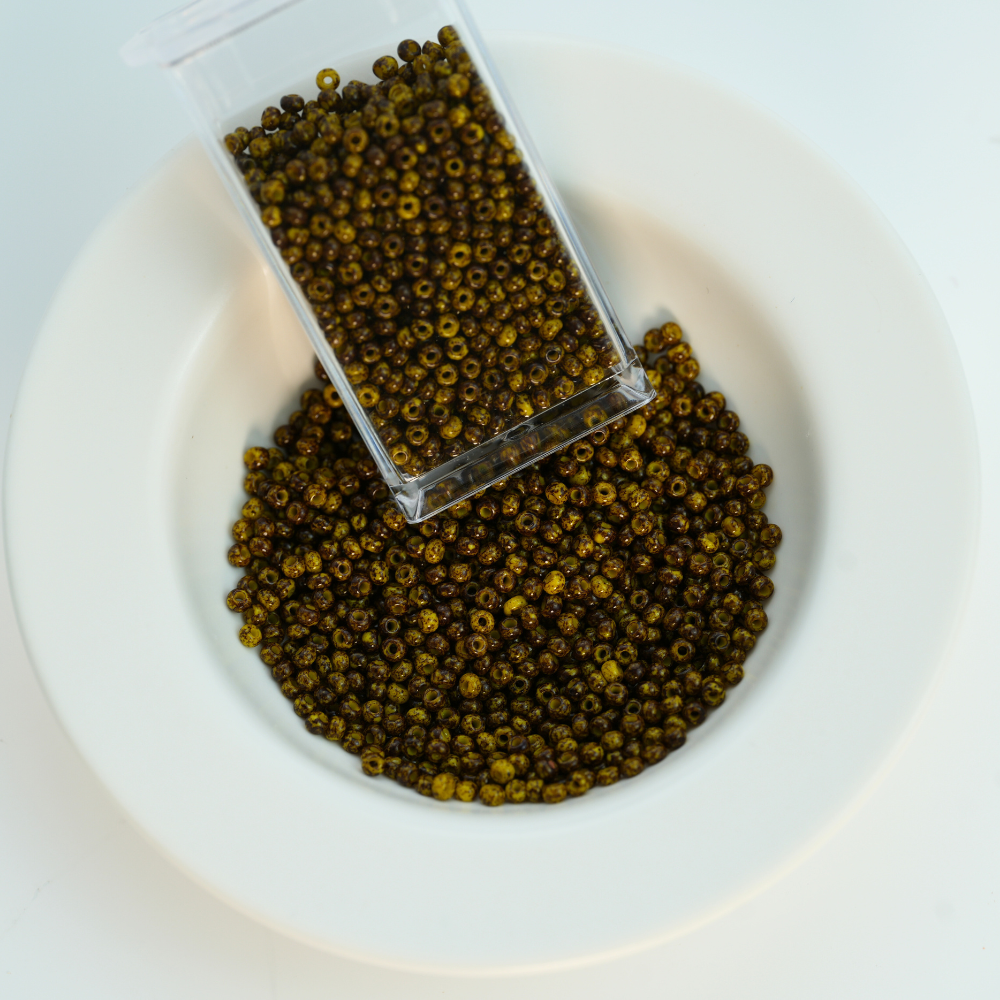 Preciosa Seed beads, 89110，ca. 2 mm, 10/0, ca. 10G, 1 æske