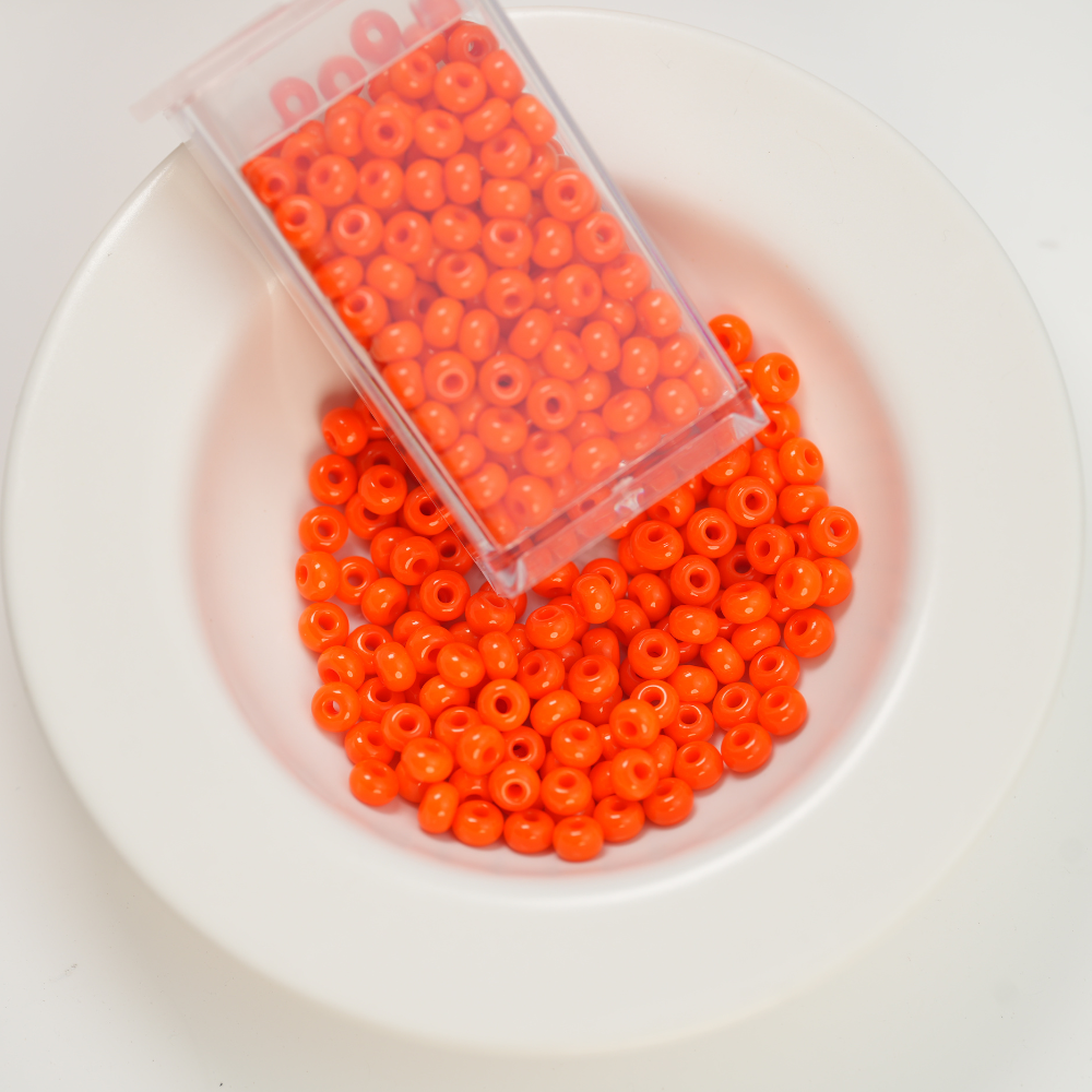 Preciosa Seed beads, 93140，ca. 4mm, 6/0, ca. 10G, 1 æske