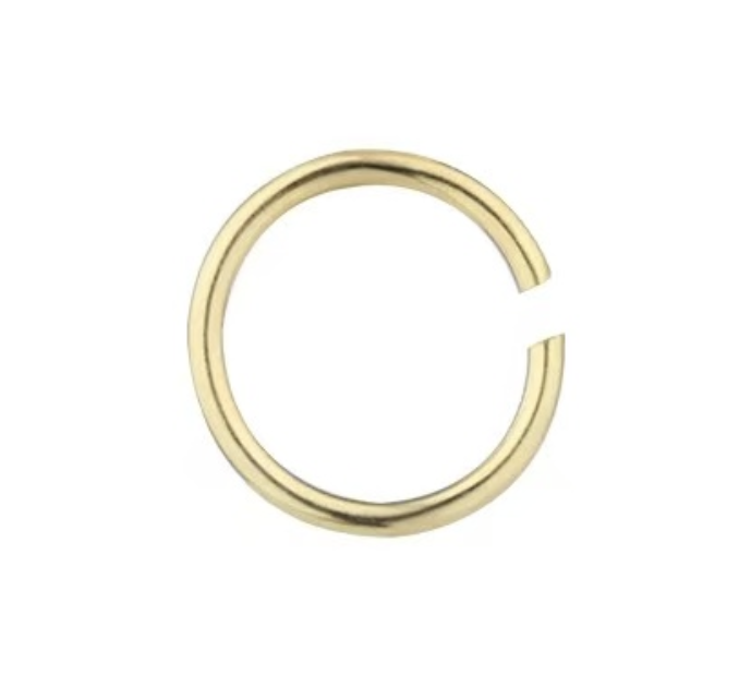 Ring/øsken, åben, 3 mm, FG, 2g,ca. 100 stk.