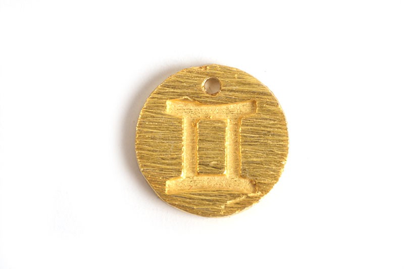 Stjernetegn, tvilling, 12 mm, FG, 1 stk.