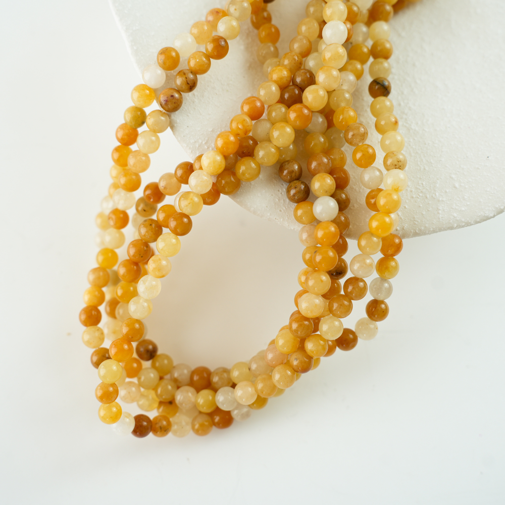 Topas，6mm rund，hel streng 38cm