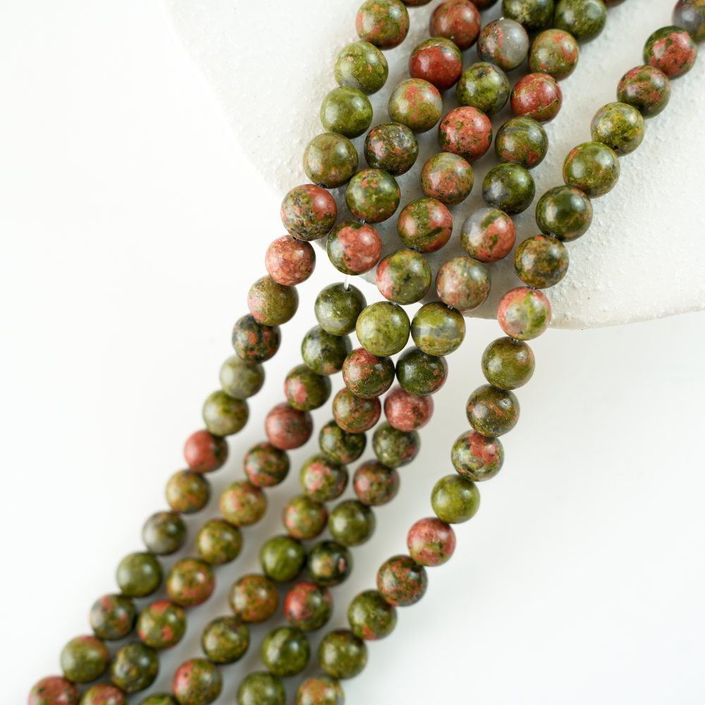 Unakit，10mm rund，hel streng 38cm