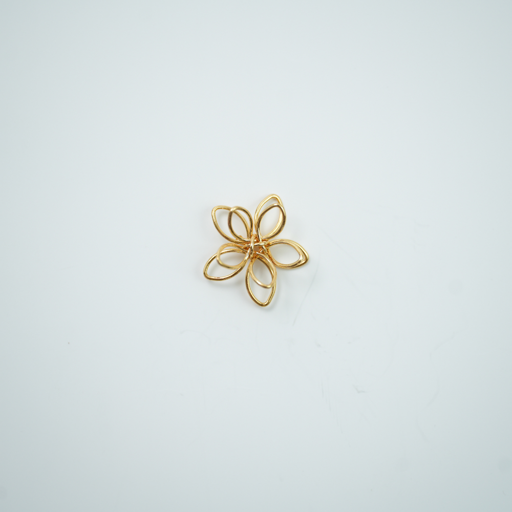 Vedhæng,Sløjfe, FG, ca. 15.7x5 mm. 2stk.