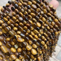 Tigerøje ,ris , 6-8 × 6-8mm, 1 streng