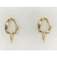Ørestikker, FG, 25x13mm. 1 par 