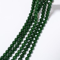 Grøn Chalcedony,8mm rund/38cm,Hel Streng