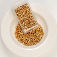 Miyuki Rocailles Seed Beads, Metallisk Glans RR11/0-4202，ca. 2 mm, 11/0, ca. 10G, 1 æske