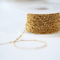 Panserkæde, ca.1.8mm, Vandfaste Stål, pr. meter