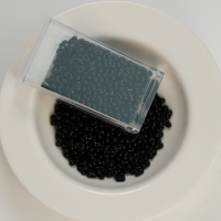PRECIOSA Jordnød Beads, 23980，ca. 2*4mm, ca. 10G, 1 æske