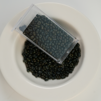 PRECIOSA Jordnød Beads, 29980，ca. 2*4mm, ca. 10G, 1 æske