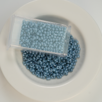 PRECIOSA Jordnød Beads,P3008，ca. 2*4mm, ca. 10G, 1 æske