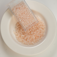 PRECIOSA Jordnød Beads, P3332，ca. 2*4mm, ca. 10G, 1 æske