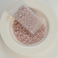 PRECIOSA Jordnød Beads, P3339，ca. 2*4mm, ca. 10G, 1 æske