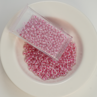 PRECIOSA Jordnød Beads, P3383，ca. 2*4mm, ca. 10G, 1 æske