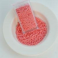 Preciosa Seed beads, 03191 Pink Orange ，ca. 2 mm, 10/0, ca. 10G, 1 æske