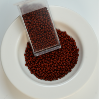 Preciosa Seed beads, 13600 Bordeaux，ca. 2 mm, 10/0, ca. 10G, 1 æske