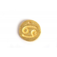Stjernetegn, krebs, 12 mm, FG, 1 stk.