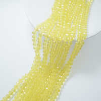 Zirkon,Diamantslebet Rund, 6*8mm/42cm，Hel Streng - Dijon