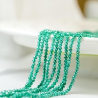 Zirkon, Grøn glasfarve, Farverig 3 mm
